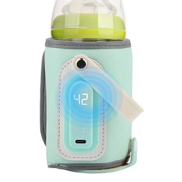 Imagem de Aquecedor De Mamadeira Para Viagem,Manga de Aquecimento Alimentada por USB,Aquecedor de Mamadeira para Fórmula Infantil em Viagens | Para Bebés Crianças Meninas Alimentação Passeios Creche Casa