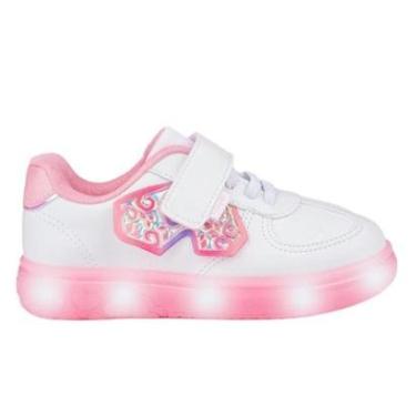 Imagem de Tênis de Led Infantil Pampili Sneaker Luz 483.038 Borboleta Cor:;Tamanho:25;Genero:Feminino-Feminino