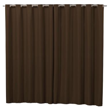 Imagem de Cortina 2 Metros Blackout Cortaluz MR 100% Poliéster - Marrom