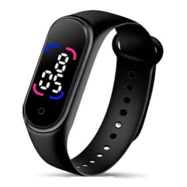 Imagem de Relógio Digital De Pulso Masculino Feminino Ascension Resistente a Águ