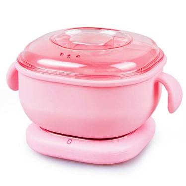 Imagem de Pote de aquecimento de cera dobrável de silicone antiaderente para cui