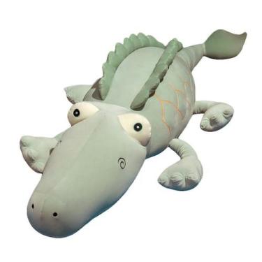 Imagem de Boneca de brinquedo de pelúcia Crocodilo com 70 cm de comprimento - Yi