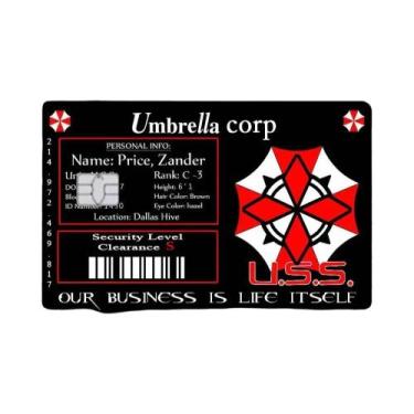 Imagem de Adesivos De Cartão De Crédito R-Resident E-Evil Para Mulheres, Filme P