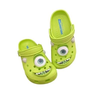 Imagem de Chinelos Infantis Mike De Monsters Inc. Para Praia E Lazer Ao Ar Livre