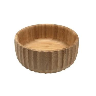 Imagem de Bowl Canelado de Bambu Médio 19cm - Oikos