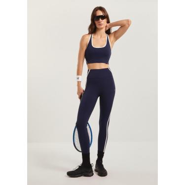 Imagem de Calça Legging Esportiva Bicolor Corte á Laser-Feminino
