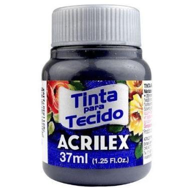 Imagem de Tinta De Tecido 37ml Acrilex Cinza Chumbo 994 Tinta De Tecido 37ml Acr