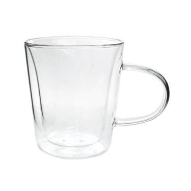 Imagem de Xícara De Vidro Borossilicato Parede Dupla 220ml - Casita