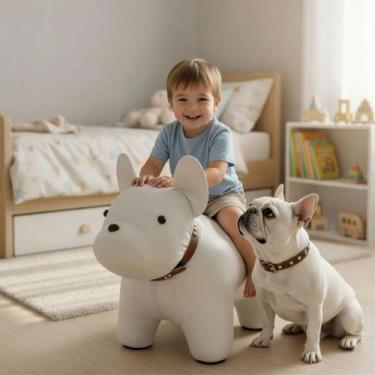 Imagem de Puff Infantil Cachorro 35cm - Importado
