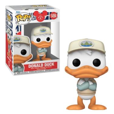 Imagem de Boneco Funko Pop! Disney Vida Real - Pato Donald De Moletom