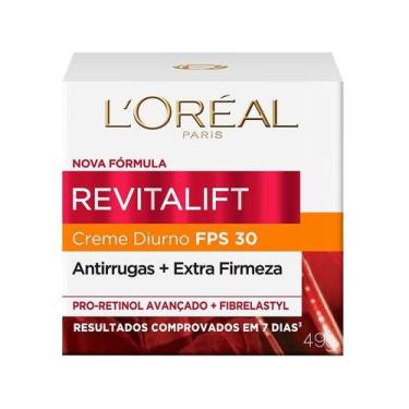 Imagem de Creme Facial Loreal Revitalifit Pró-Retinol+Fibrelastyl Dia FPS30 49g 