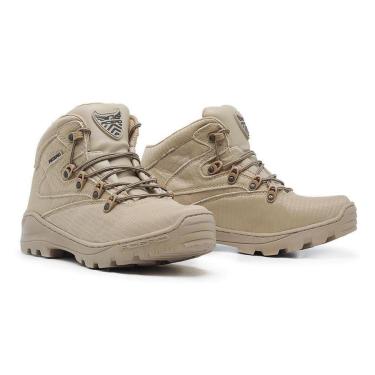 Imagem de Bota Coturno Adventure Couro Militar Acero Trilha Cano Curto Palmilha GEL Conforto-Masc...