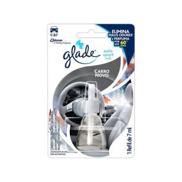 Imagem de Refil Odorizador Automotivo Glade Carro Novo Auto Sport 7ml, Carro Nov