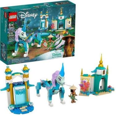 Imagem de Brinquedo De Montar Disney Raya E O Dragão Sisu Lego Quantidade de peç