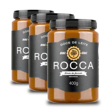 Imagem de Doce de Leite Rocca Tradicional 400g Kit 3 Unidades
