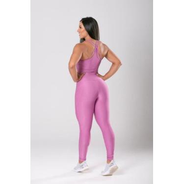 Imagem de Top Bojo Lusty Tiras Cruzadas Lilaz - Get Shape, M
