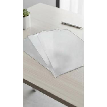 Imagem de 100 Folhas Vinil Adesivo Laser A4 Transparente Premium - Congratulatio