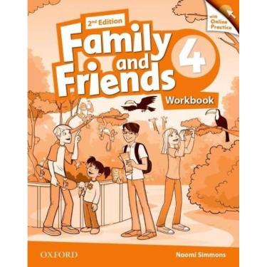 Imagem de Family And Friends 4 - Workbook With Online Practice - Second Edition