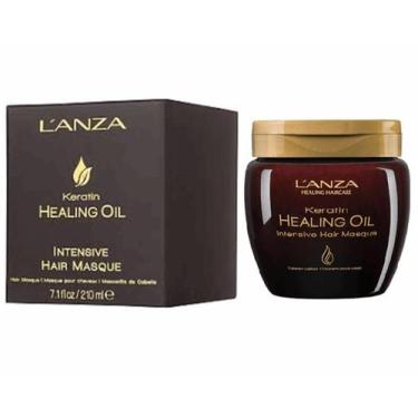 Imagem de Mascara Keratin Healing Oil Intense Hair Masque Lanza 210ml