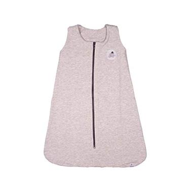 Imagem de Saco de dormir infantil Bebê Moletom Mescla, Lefante, Cinza