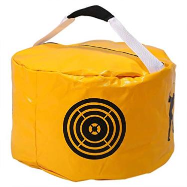 Imagem de Deryang Bolsa de areia doméstica, bolsa de treino, bolsa de impacto, para prática de treinamento de balanço (amarelo)