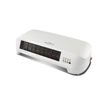 Imagem de Aquecedor de Parede Britânia Termoventilador BAQ2200B Branco, 127v