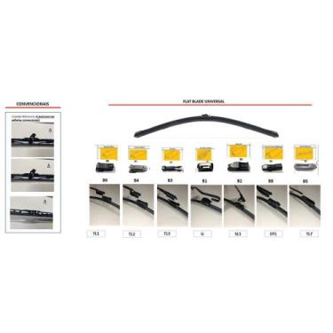 Imagem de Palheta Limpador Para-Brisa Authomix A4/Astra/S10/Sandero