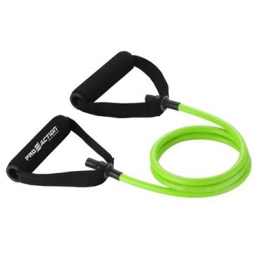 Imagem de Extensor Elástico Resistência Médio Pegada HP247 Proaction, Verde