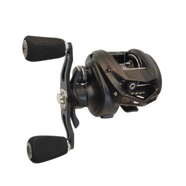 Imagem de Carretilha em Carbono Perfil Baixo Raptor Collection Pesca Brasil 155g