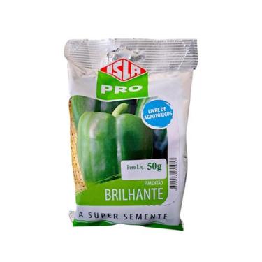 Imagem de Sementes Isla Pimentão Yolo Wonder Brilhante 50 G - Isla Sementes