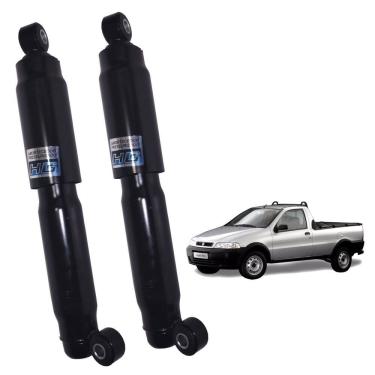Imagem de Par Amortecedor Traseiros Fiat Strada 1999 Em Diante