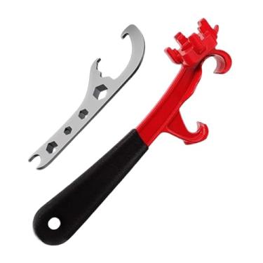 Imagem de MFMEXUL 2 Abridores de Baldes, Chave Removedora de Tampa, Metal, Alumínio, Ergonômico, Antiderrapante, para Pintura.