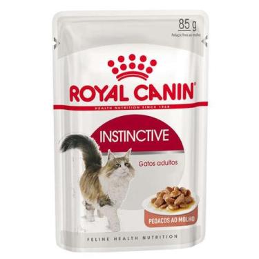 Imagem de Ração Úmida para Gatos Royal Canin Sache Cat Instinctive - 85g
