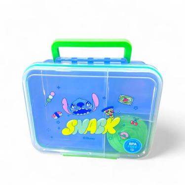 Imagem de Lancheira Infantil Stitch Disney BPA FREE Original Miniso