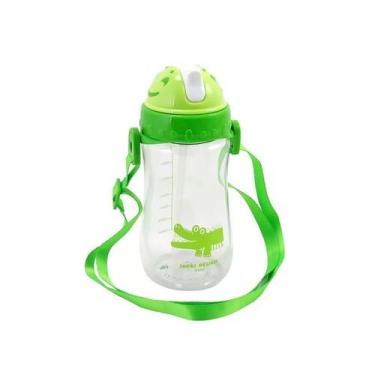 Imagem de Garrafa Infantil 460ml Pimpolhos Jacki Design - ATB23871, Verde