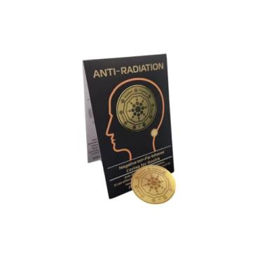 Imagem de Selo para celular Radiestesia Radiônica, Geometria Sagrada para celular e eletronicos, com Tarja Magnética e litoterapia. Ameniza impacto de poluição EMF. Far InfraRed Ion Negativos Kit C/3