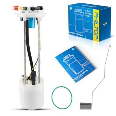 Imagem de PHILTOP E4042M Bomba de combustível elétrica FG1746 montagem apto para Sierra 2500 HD/Sierra 3500 HD/Silverado 2500 HD/Silverado 3500 HD 2011-2016 6.0L, kit de montagem de módulo de bombas de