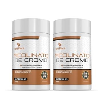 Imagem de Kit 2x Picolinato de Cromo 60 Cápsulas Tuttiflora