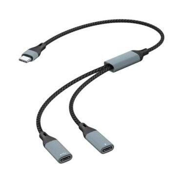 Imagem de Hub USB-C De Alta Velocidade 60W Com 3/2 Portas OTG PD, Adaptador De C