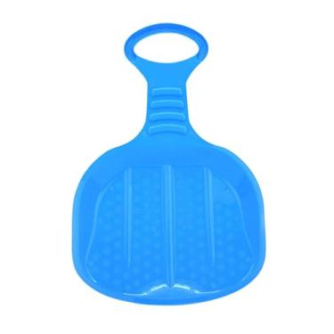 Imagem de oshhni Trenó de neve infantil, trenó de neve, presente, tobogã, alça ergonômica, 12,99 x 19,69 x 1,97 polegadas, prancha de esqui infantil mais grossa,