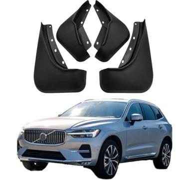Imagem de Abas de lama para Volvo XC60 2018-2025, protetores contra respingos de roda e pneu, para-lama para carro, material PP, protetor de pneu para todos os climas, protetores contra respingos para