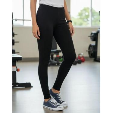 Imagem de Legging Leg Academia Longa Cotton P - Xgg Malwee Original Tamanho:XGGC
