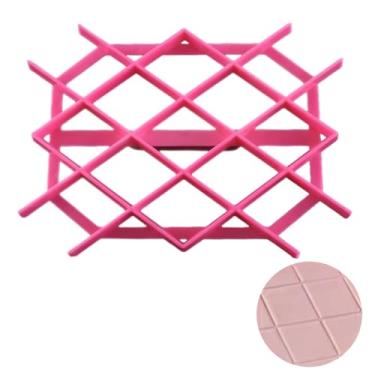 Imagem de NIIIYTYB Ferramentas de fondant moldes em forma de diamante para decoração de bolos, cortador de biscoitos, conjunto de carimbos, pasta de creme de manteiga, estênceis e cortadores para assar fondant