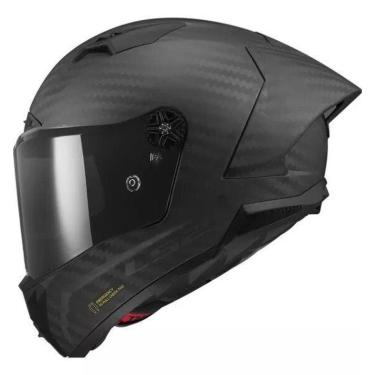 Imagem de Capacete LS2 FF805 Thunder Carbon GP Solid Preto Fosco Carbono-Unissex