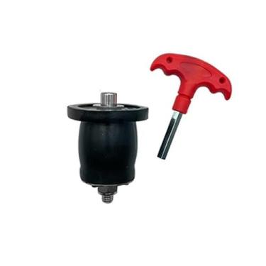 Imagem de Bujão De Drenagem Expansível De Borracha Ajustável Com Alça Em T, Tampa De Drenagem De Aço Inoxidável Para Barcos, Para Vedação De Tubos, 1 Peça(4.5 to 6.5cm)