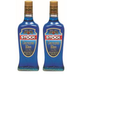Imagem de Kit Licor Stock Curaçau Blue 720ml 2 Unidades
