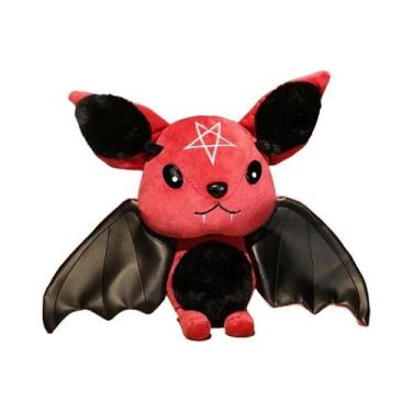 Imagem de Brinquedo De Pelúcia De Demônio Morcego Para Crianças, Modelo De Desen