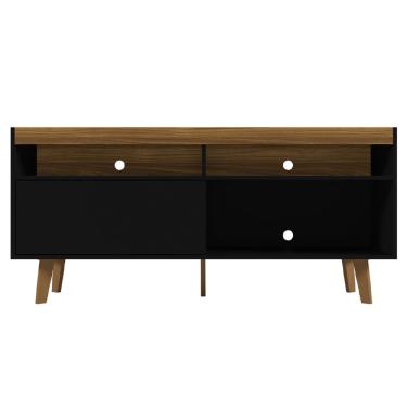 Imagem de Rack Bancada Para TV até 50 Polegadas Noah Preto - Caemmun