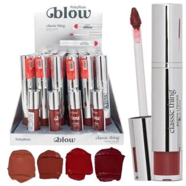 Imagem de Batom Líquido Blow Classic Thing by RubyRose COR:BL10 - RUBY ROSE