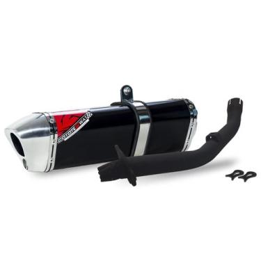 Imagem de Escape / Ponteira Coyote TRS 2 WAY Alumínio - CB 500 1997 até 2005 - H